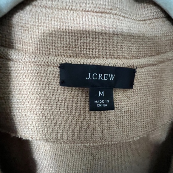 J. Crew Factory Schoolboy Sweater Blazer in Heathered Acorn - Picture 2 of 3